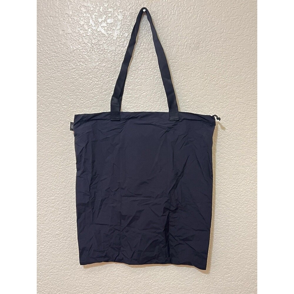 NWT PAKT Black Packable Tote Bag Lightweight Unstructured Travel Carry All 15x17 - Picture 2 of 8
